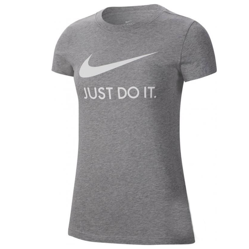 

Футболка женская Nike CI1383 серая S, Серый, CI1383
