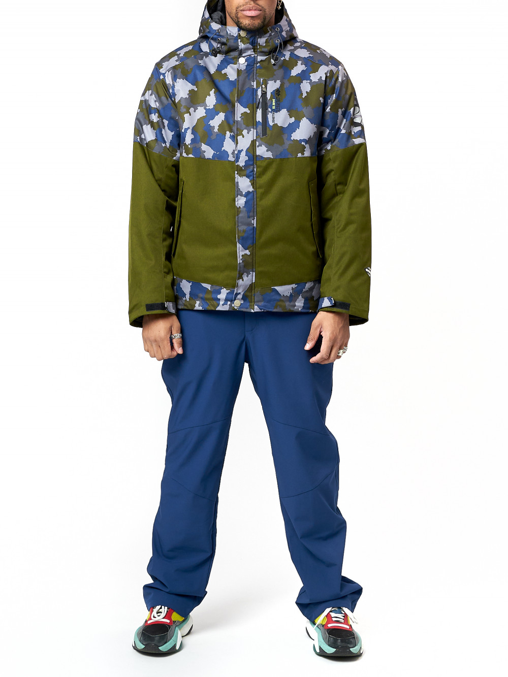 

Костюм мужской NoBrand AD0015 хаки XXL, AD0015