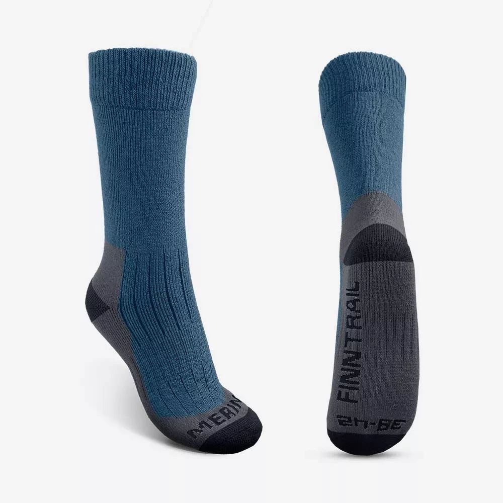 Термоноски теплые Merino мужские походные шерстяные меринос 3201Blue-39-42_N 1799₽