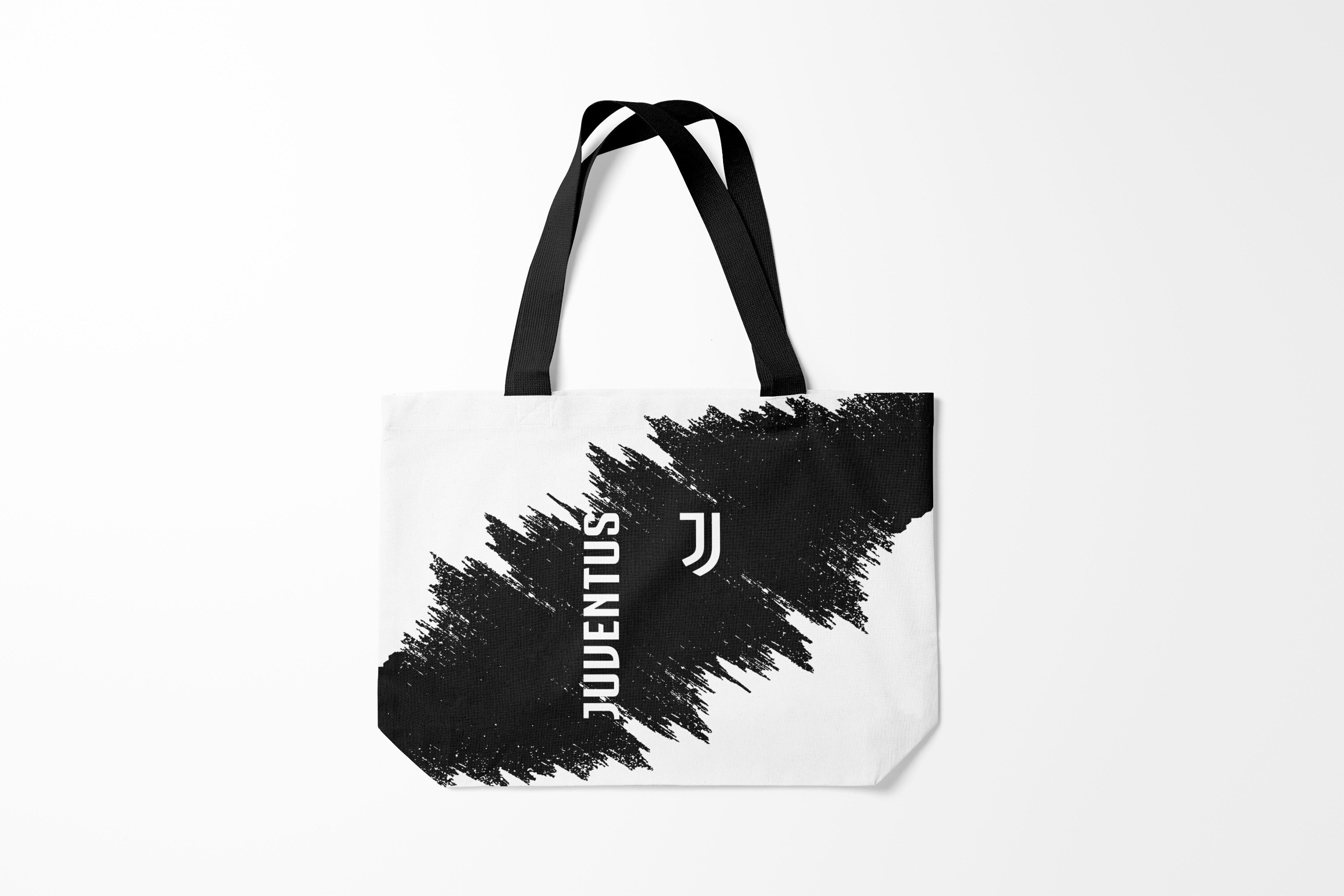

Сумка шoппер унисекс Burnettie Juventus, белый; черный, Juventus