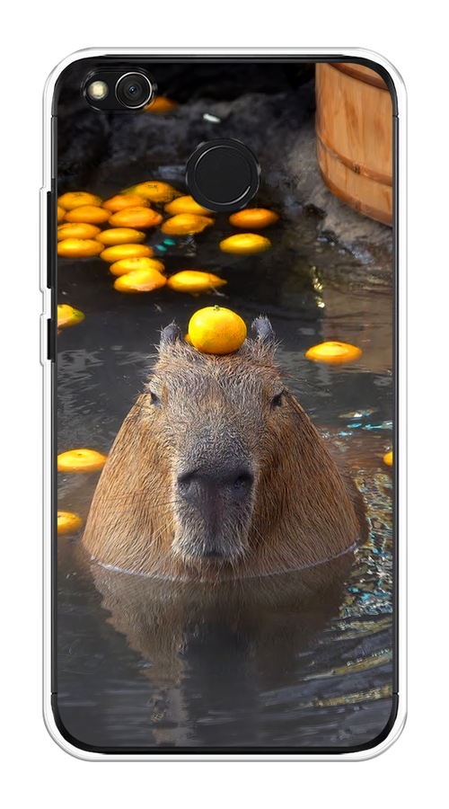 

Чехол на Xiaomi Redmi 4X "Капибара отдыхает", Коричневый;оранжевый;серый, 31450-1