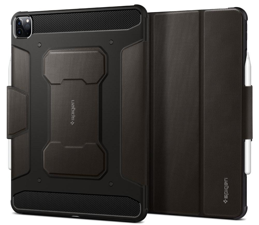 фото Чехол spigen rugged armor pro для ipad pro 12.9" 2018/2020 gunmetal (acs01031)