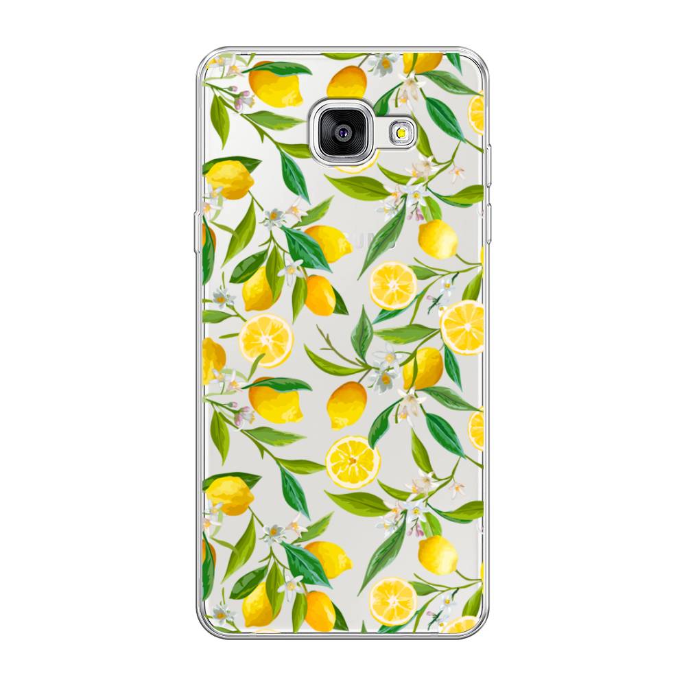 

Чехол Awog на Samsung Galaxy A5 2016 / Самсунг A5 2016 "Сочные лимоны", Желтый;белый;зеленый, 20550-10
