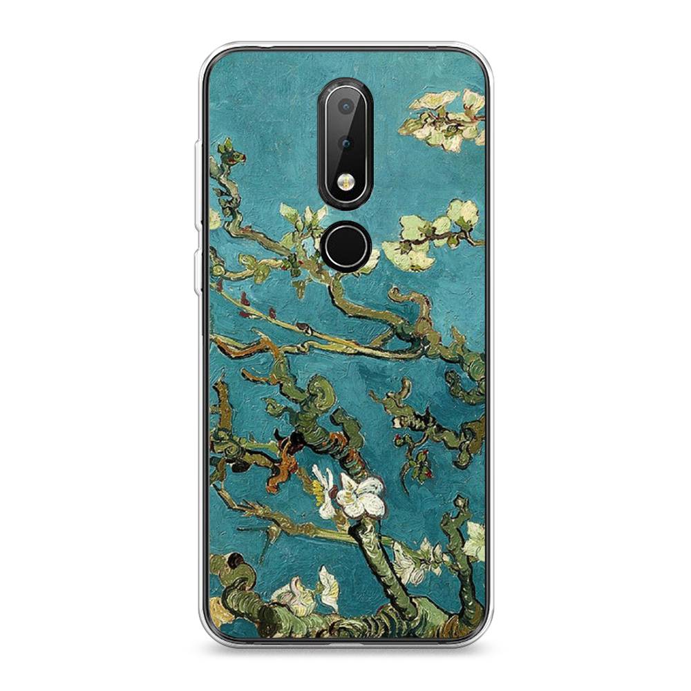 

Чехол Awog на Nokia X6 2018 / Нокиа X6 2018 "Ван Гог", Синий;зеленый, 121450-9