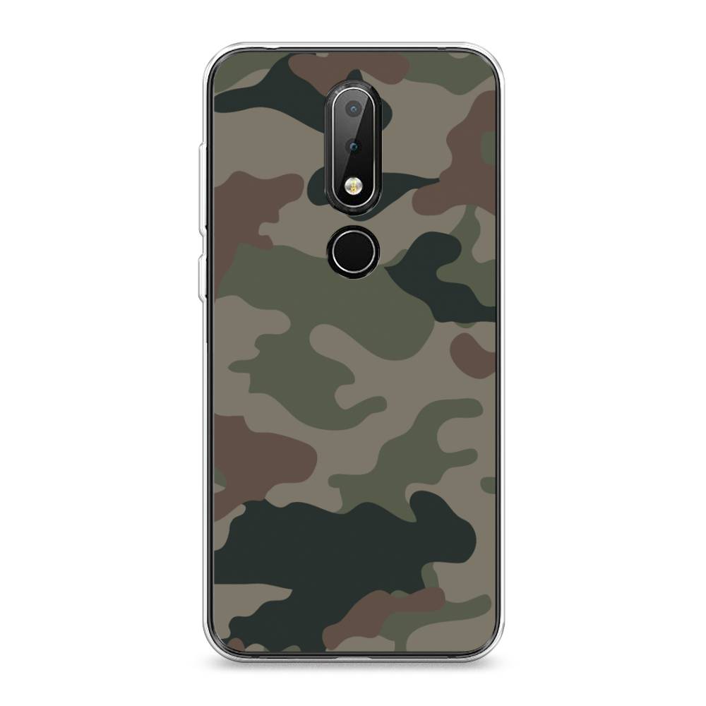 

Чехол Awog на Nokia X6 2018 / Нокиа X6 2018 "Камуфляж 1", 121450-5