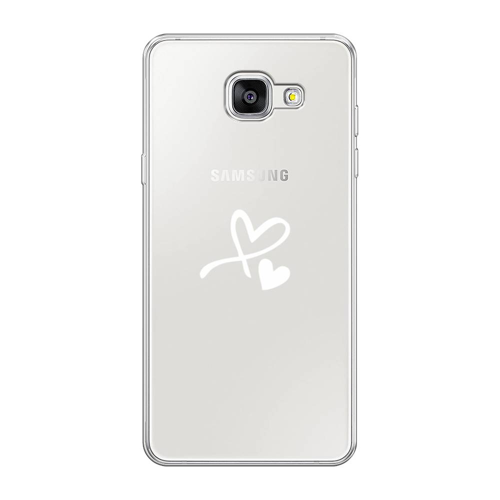 

Чехол Awog на Samsung Galaxy A5 2016 / Самсунг A5 2016 "Сердечко минимализм", Белый, 20550-6
