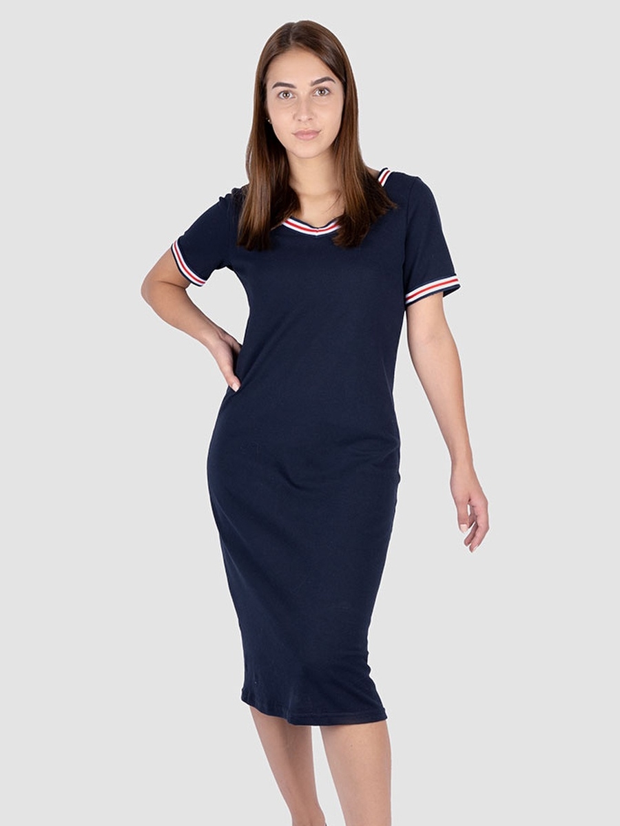 Платье женское Reversal RP-4103 синее XL