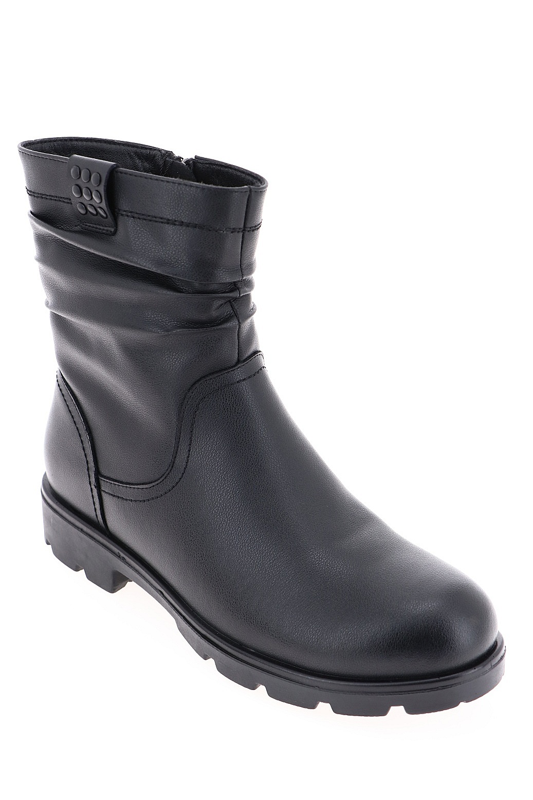 

Полусапоги женские Baden U112-026 черные 38 RU, Черный, U112-026