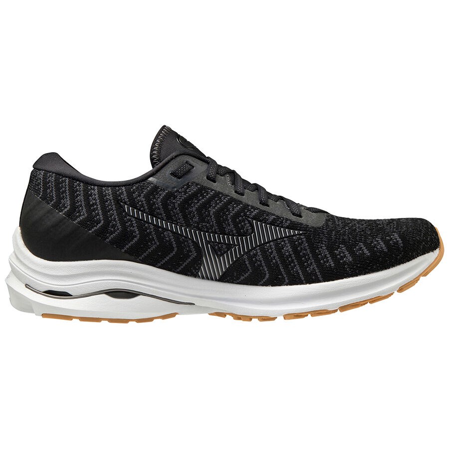 фото Кроссовки мужские mizuno rider j1gc2075 черные 11 us