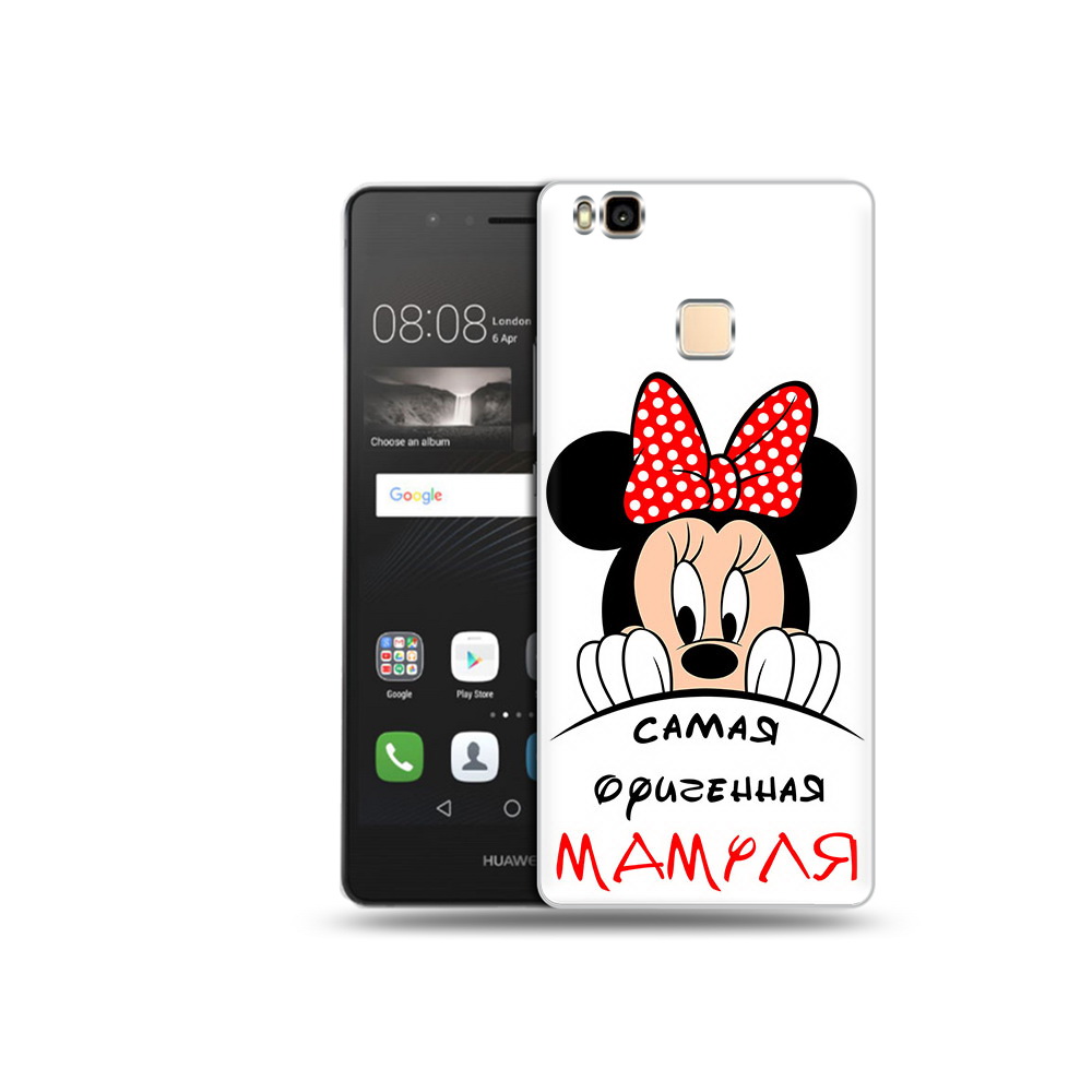 Чехол MyPads Tocco для Huawei P9 Lite Самая лучшая мамуля Мини Маус (PT74547.57.152)