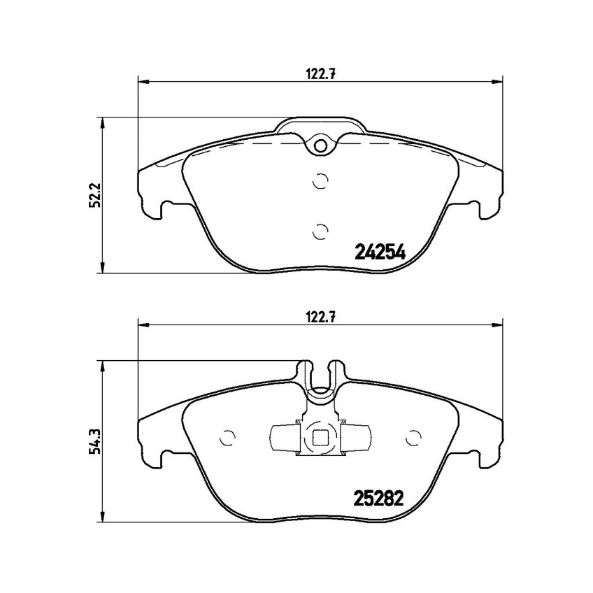 

Колодки дисковые з. MB W204 1.8-3.5 07> P50104