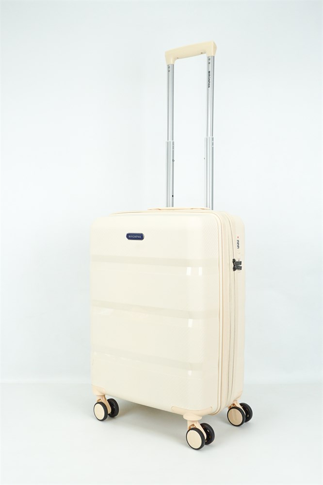 

Чемодан унисекс Sweetbags 50002 бежевый, 55х40х24 см, 50002