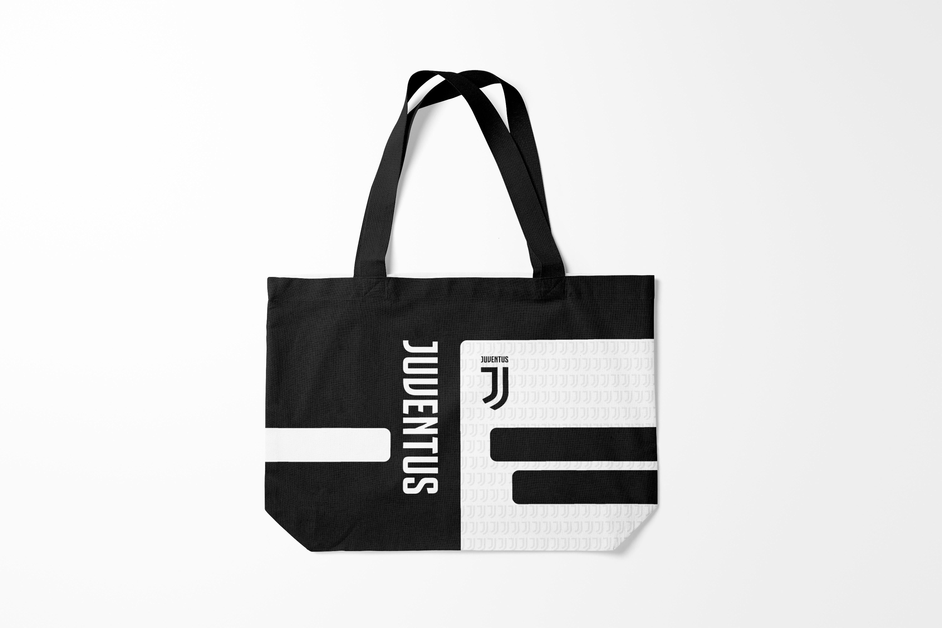 

Сумка шoппер унисекс Burnettie Juventus, белый; черный, Juventus