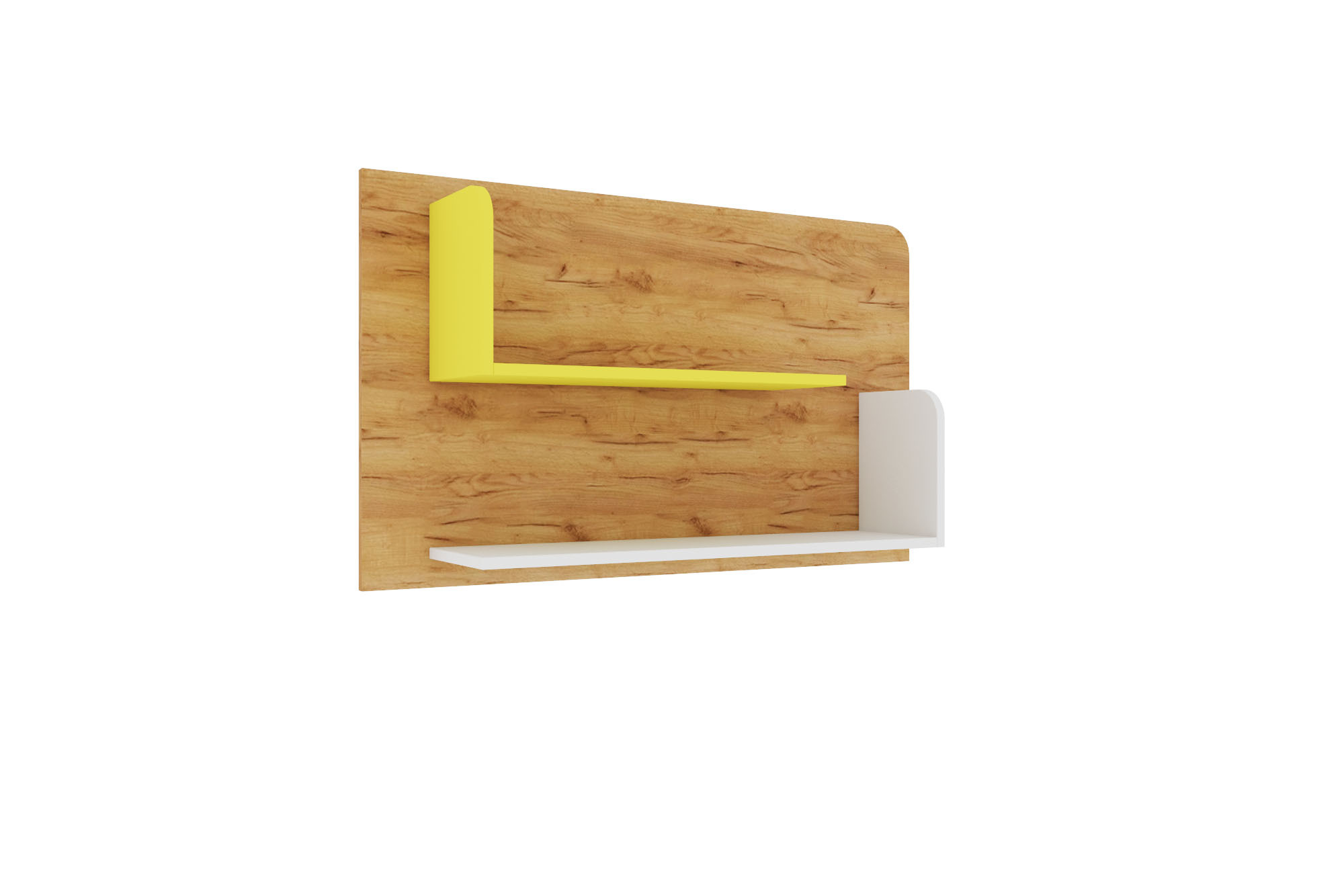 

Полка навесная Мартин, Дуб крафт золотой/белый/желтый, shagus20214-1