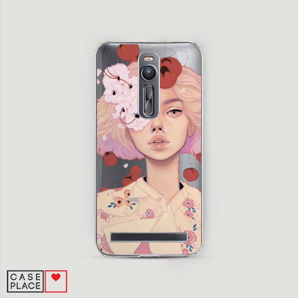 

Чехол Awog на Asus Zenfone 2 ZE550ML/ZE551ML "Цветочная анархия", Бежевый;розовый;красный, 40550-7