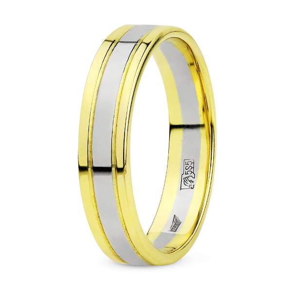

Кольцо обручальное из золота р., Azade 10-504-ЖБ, 10-504-ЖБ