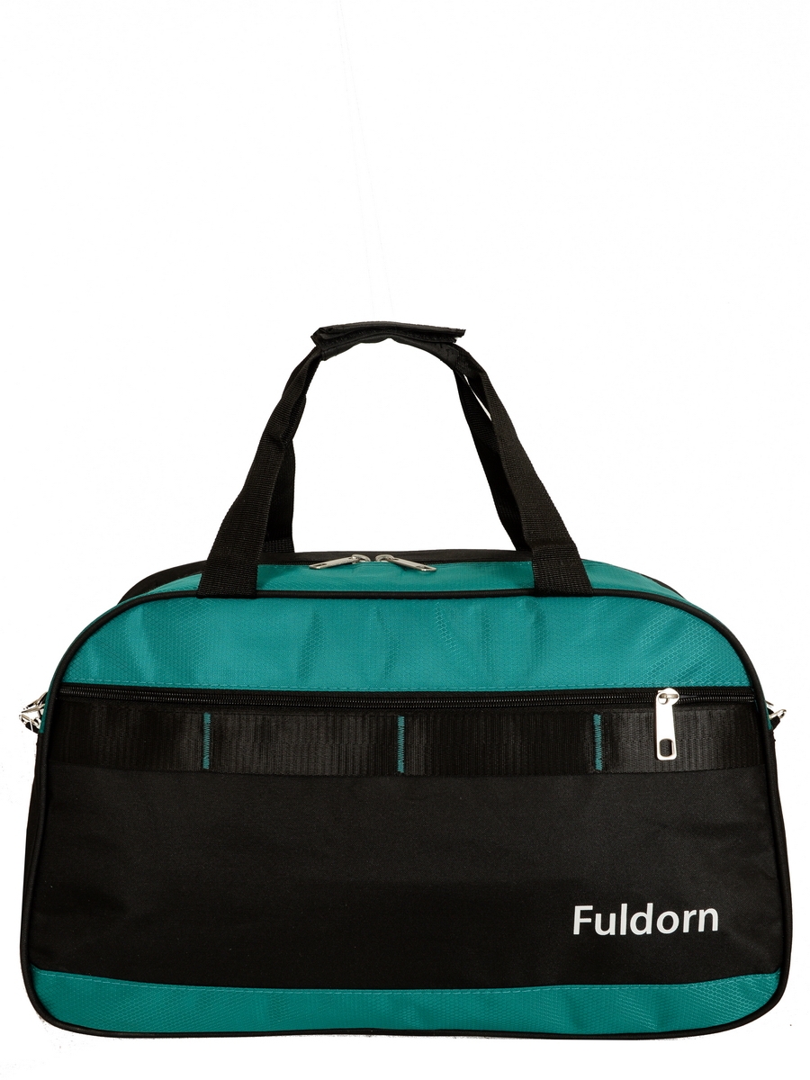 

Дорожная сумка женская Fuldorn 143793 черная; зеленая, 22х50х32 см, Черный;зеленый, 143793