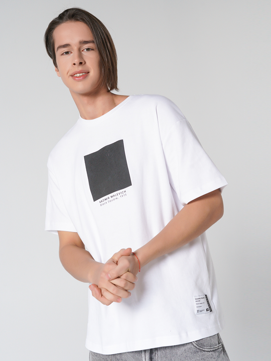 

Футболка мужская ТВОЕ 87096 белая M/L, 87096