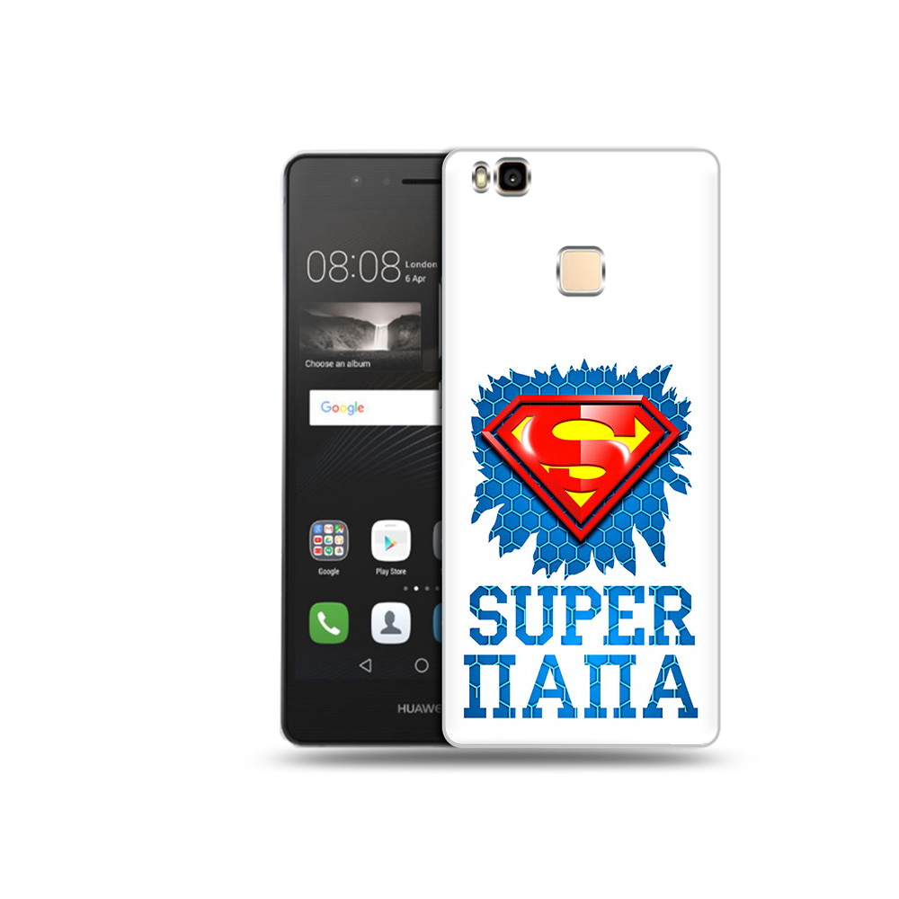 

Чехол MyPads Tocco для Huawei P9 Lite Супер Папа (PT74547.57.165), Прозрачный, Tocco