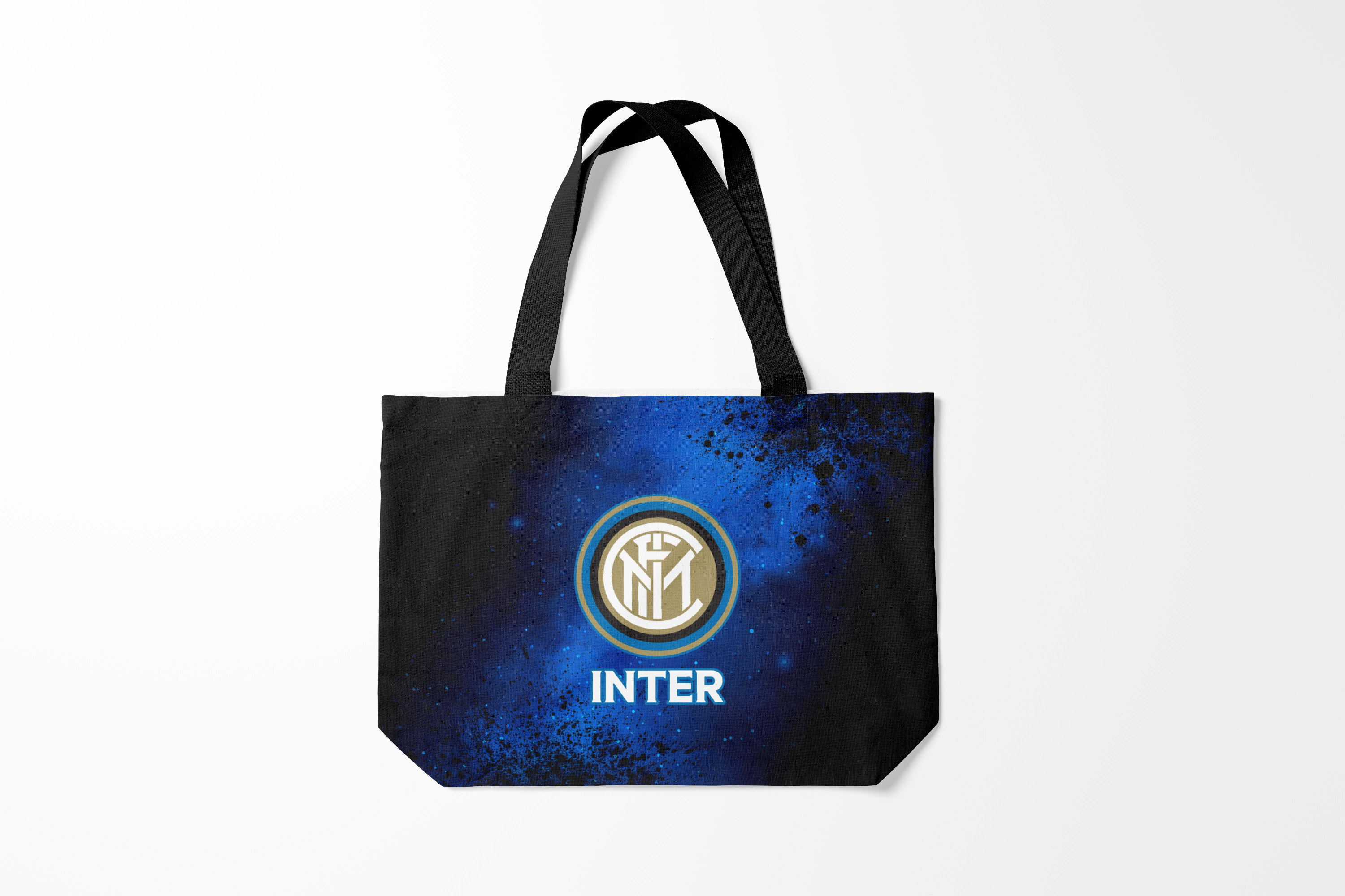 

Сумка шoппер унисекс Burnettie Inter Интер, черный, Inter Интер