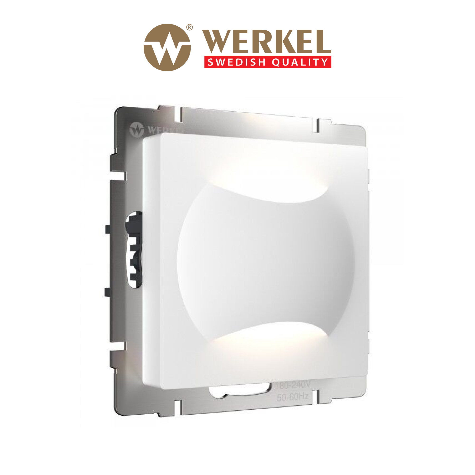 Встраиваемая LED подсветка Werkel для лестницы коридора Moon W1154501 белый матовый 4000К