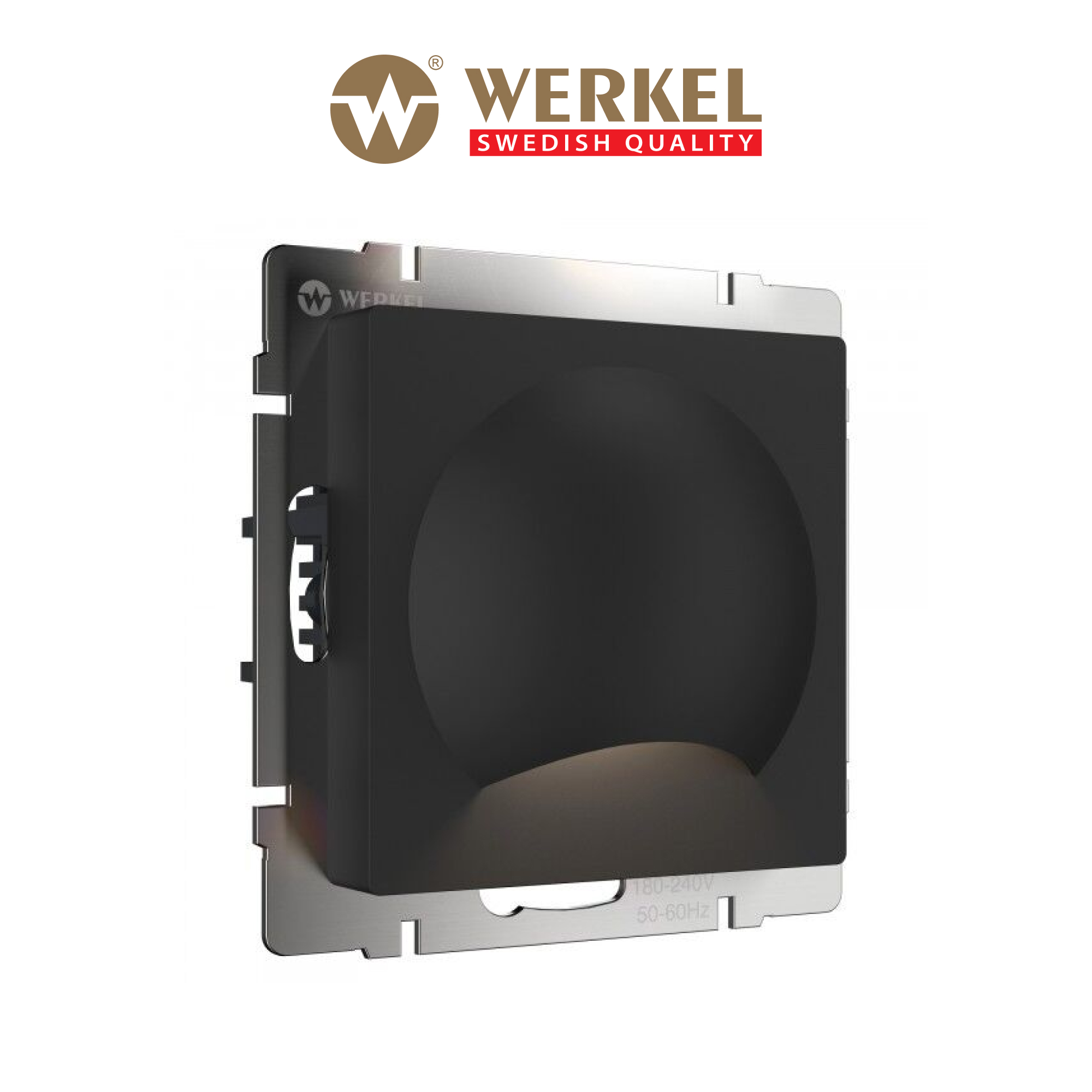 

Встраиваемая LED подсветка Werkel лестницы коридора Moon W1154408 черный матовый 4000 К, Встраиваемая LED подсветка МУН