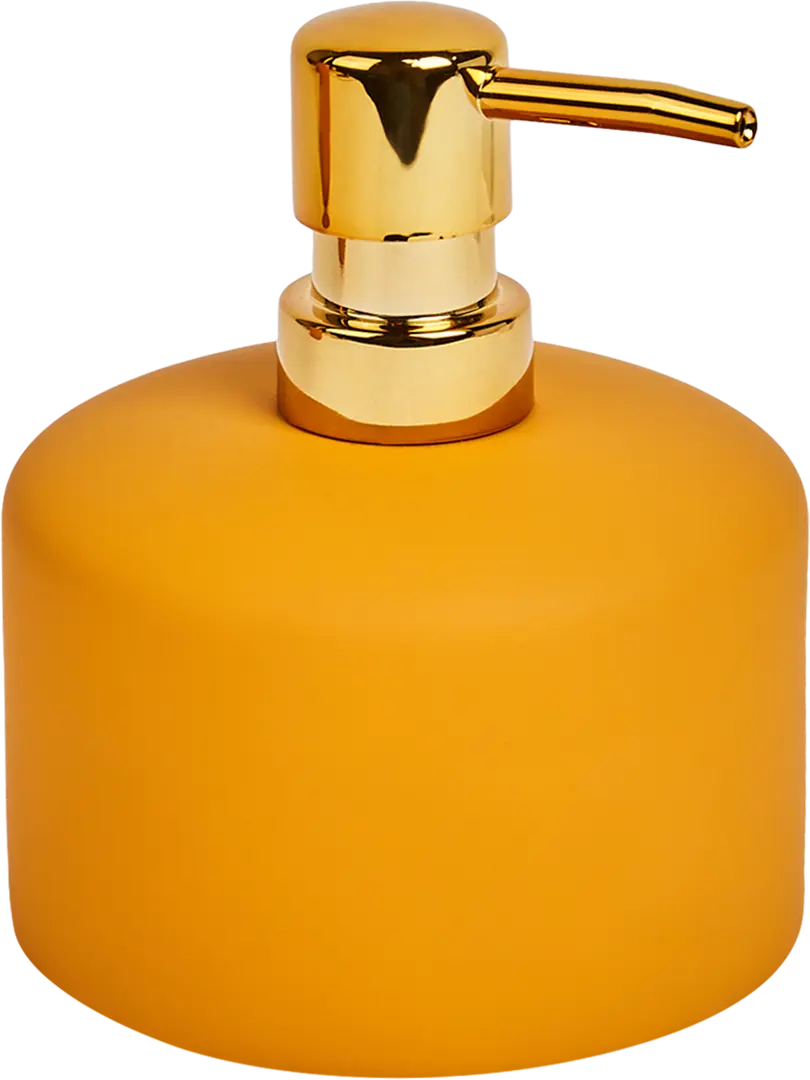 Дозатор для жидкого мыла Аквалиния Сиена CE2411AA-LD цвет горчичный