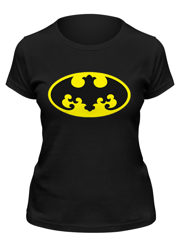 

Футболка женская Printio Бэтмен (batman) черная M, Черный, Бэтмен (batman)