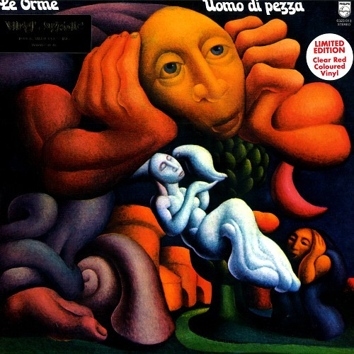 

Le Orme Uomo Di Pezza Reissue, Limited Clear Red Vinylgatefold (LP), Uomo Di Pezza