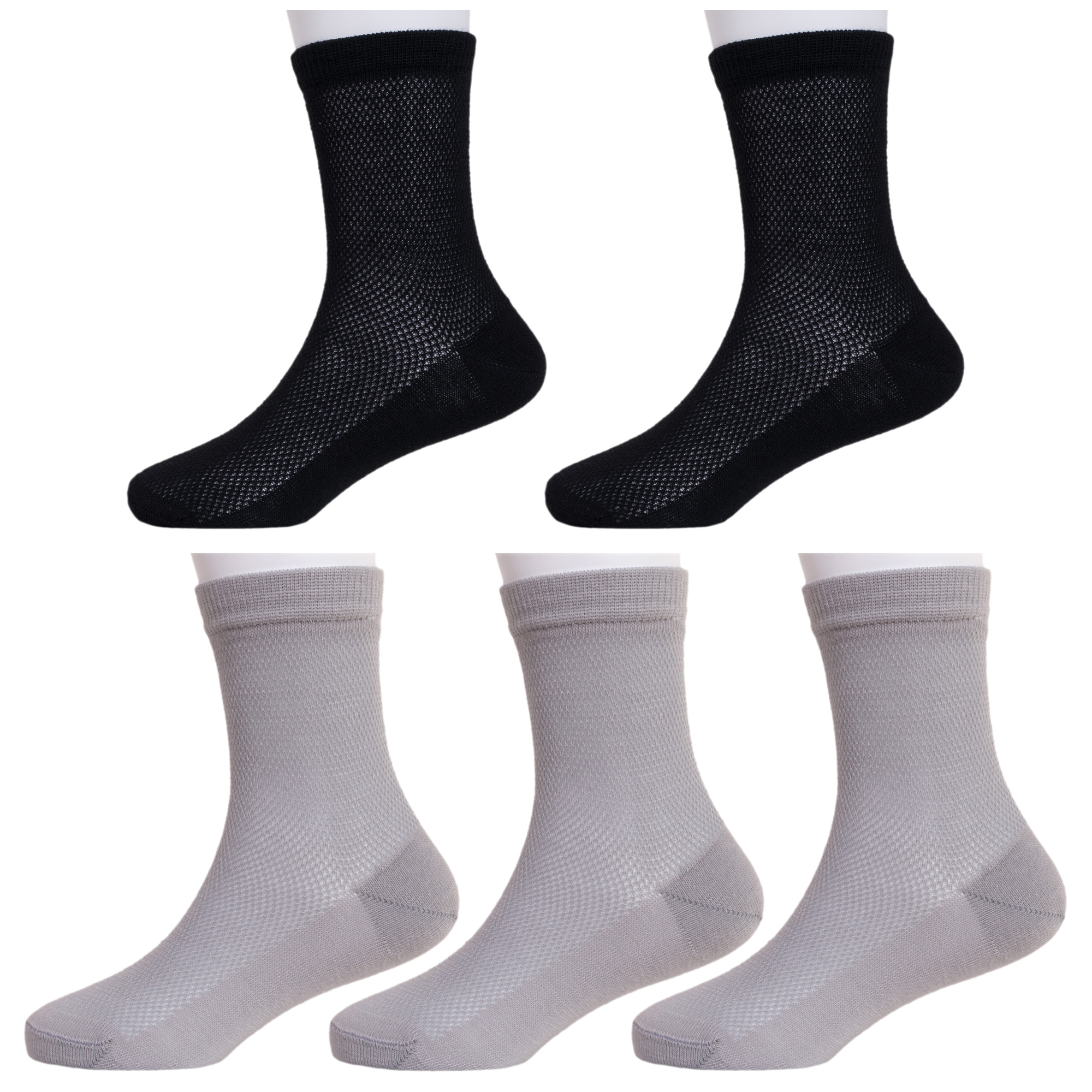 

Носки детские LorenzLine 5-Л32М, черный; серый, 14-16, 5-Л32М
