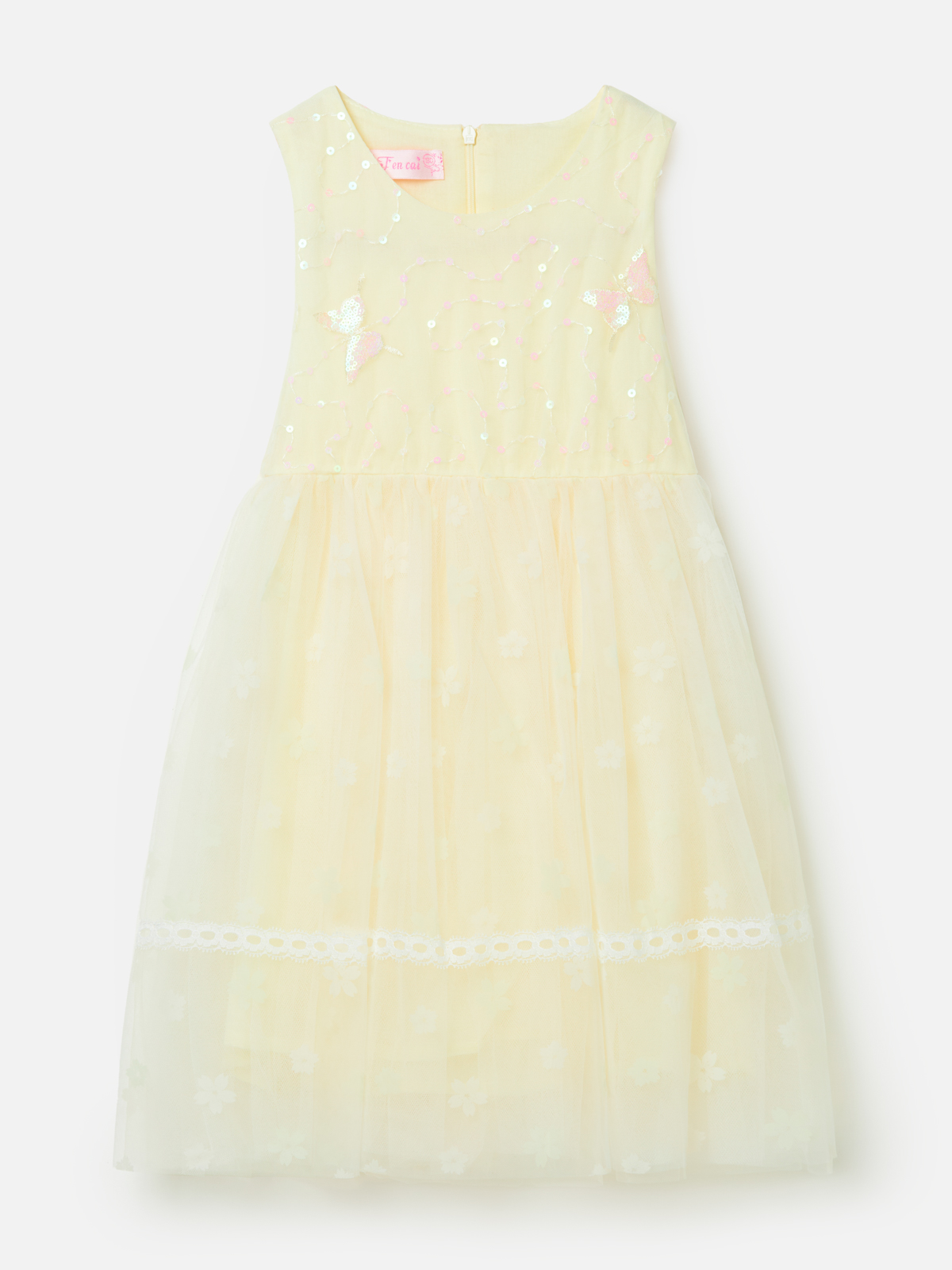 Платье для девочки нарядное, 110 см, 8803-1