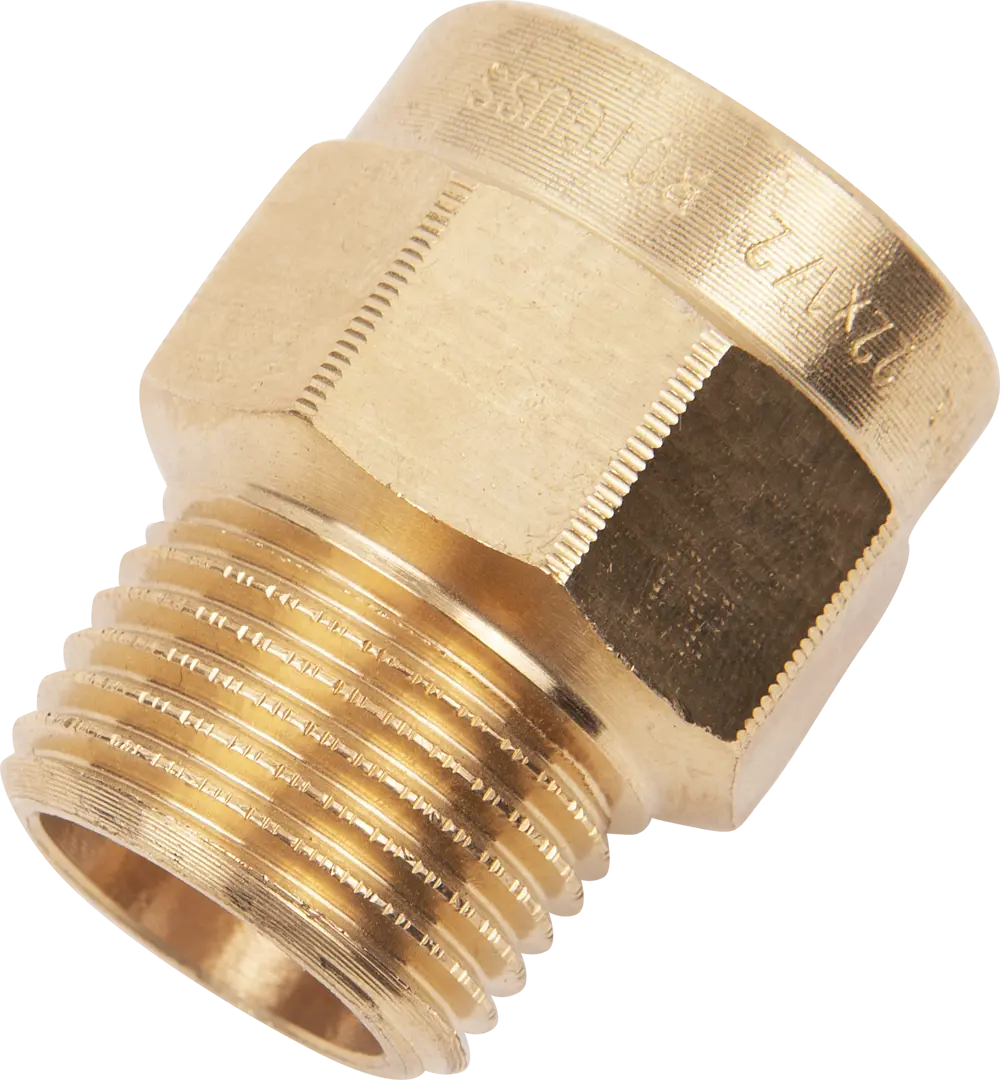 

Соединитель Viega 22х1/2" наружная резьба, медь 101749, Золотистый