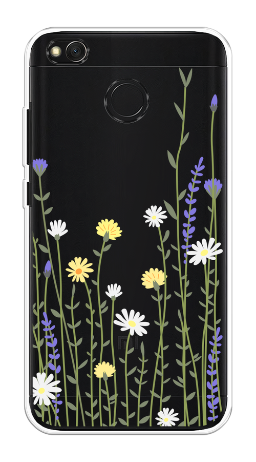 

Чехол на Xiaomi Redmi 4X "Ромашка и лаванда", Зеленый;желтый;прозрачный, 31450-1