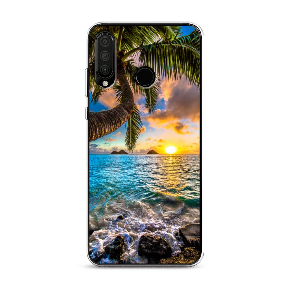 

Чехол Awog на Honor 20 Lite 2020 "Восход 5", Голубой;желтый;зеленый, 611250-4