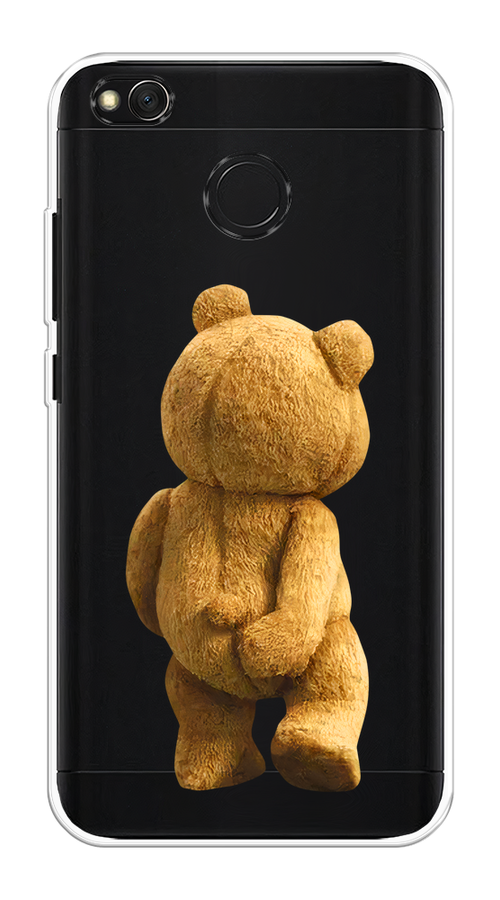 

Чехол на Xiaomi Redmi 4X "Медвежья спина", Коричневый;прозрачный, 31450-1