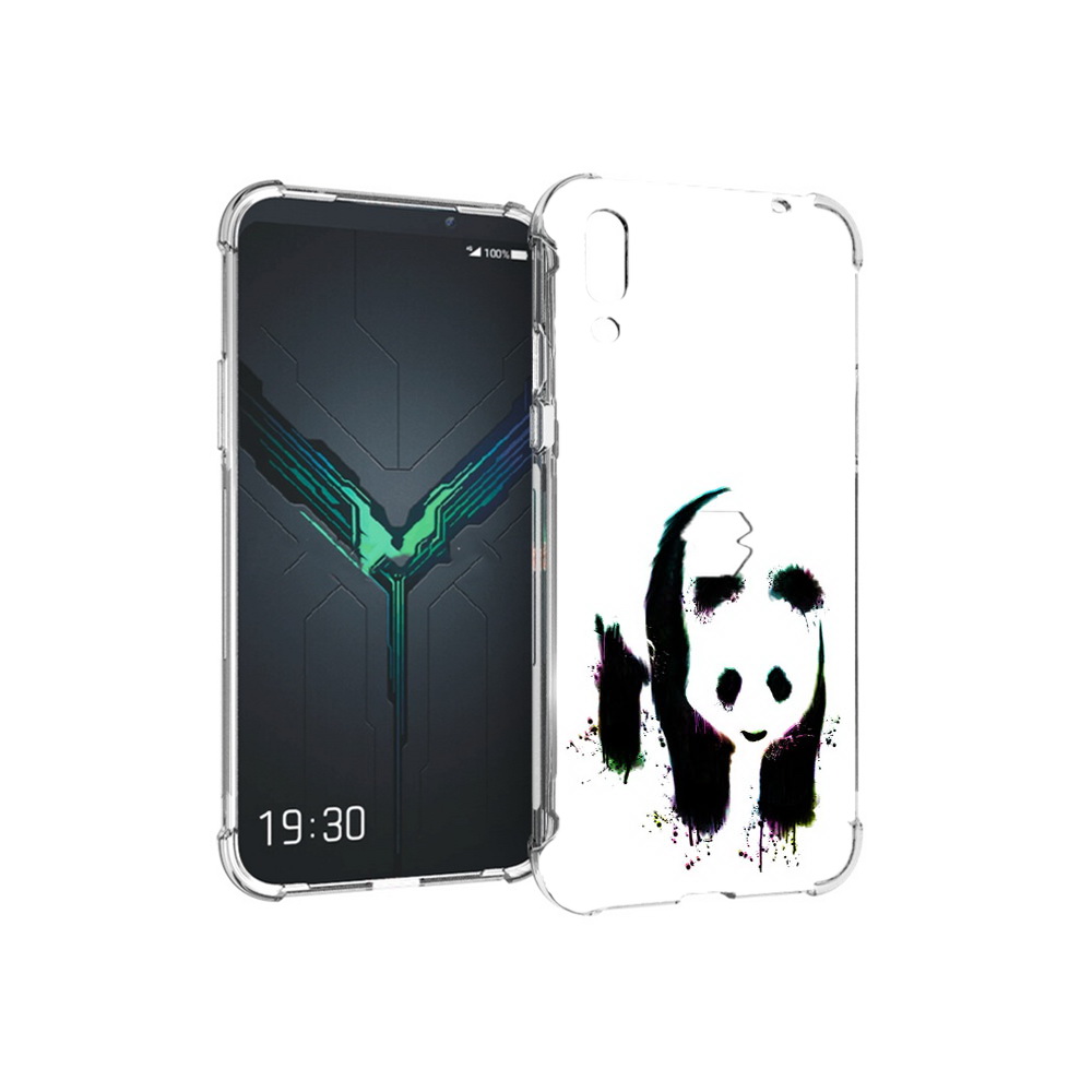 

Чехол MyPads Tocco для Xiaomi Black Shark 2 панда в акварели (PT144492.263.532), Прозрачный, Tocco
