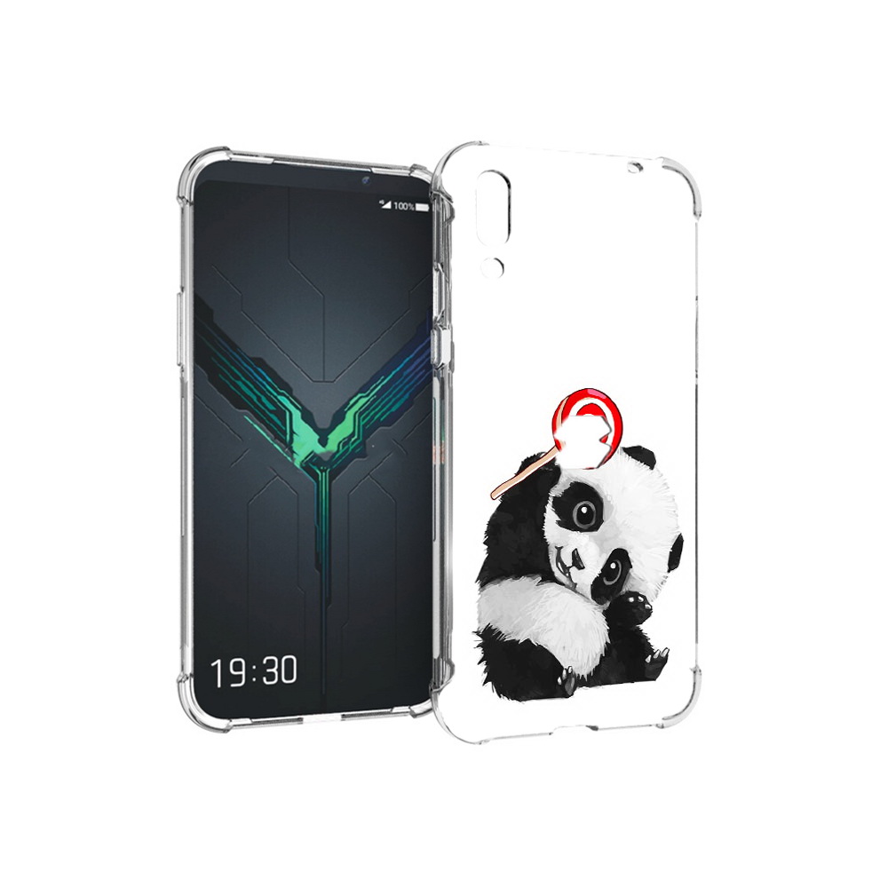 

Чехол MyPads Tocco для Xiaomi Black Shark 2 панда с леденцом (PT144492.263.534), Прозрачный, Tocco