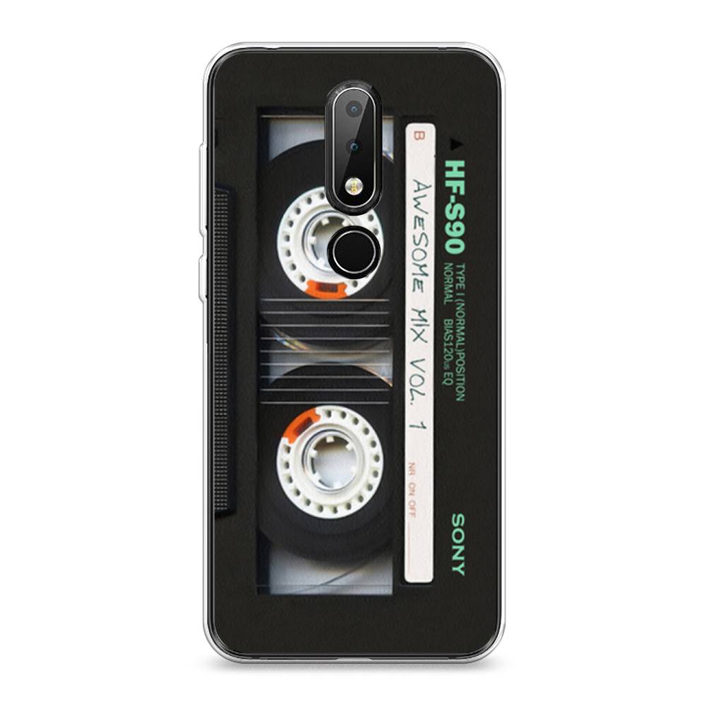

Чехол Awog на Nokia X6 2018 / Нокиа X6 2018 "Кассета", 121450-10