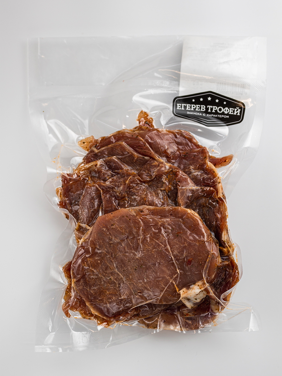 Сырокопченое мясо Егерев Трофей свинина с маринадом Оклахома, 250 г