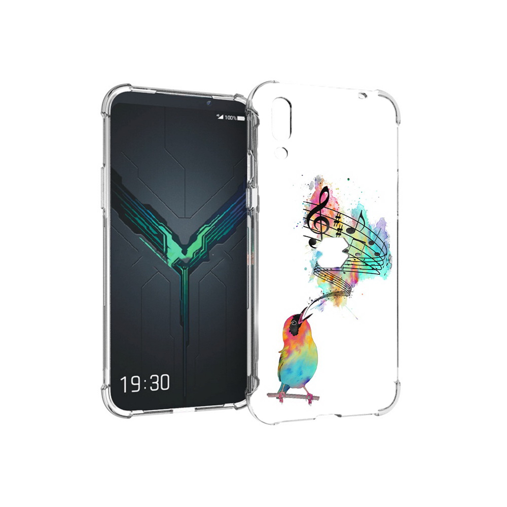 

Чехол MyPads Tocco для Xiaomi Black Shark 2 певчая птичка (PT144492.263.536), Прозрачный, Tocco