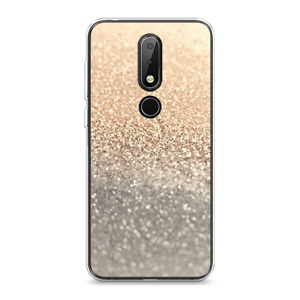 

Чехол Awog "Песок золотой рисунок" для Nokia X6 2018