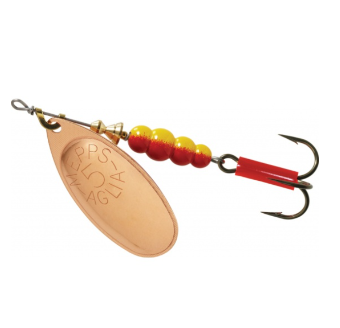 

Блесна вращающаяся Mepps Aglia CU №5, 13 г, блистер, Розовый