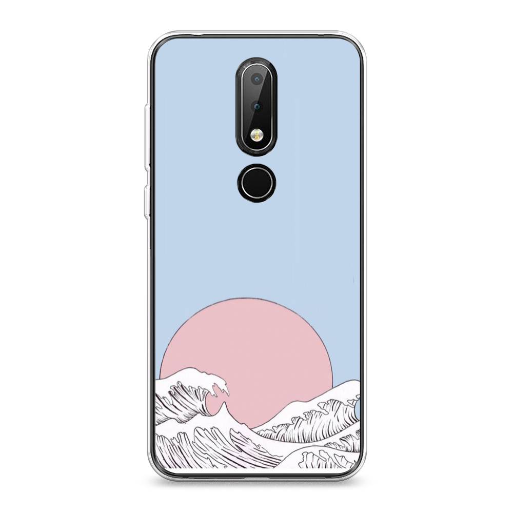 

Чехол Awog на Nokia X6 2018 / Нокиа X6 2018 "Японское солнце", 121450-10