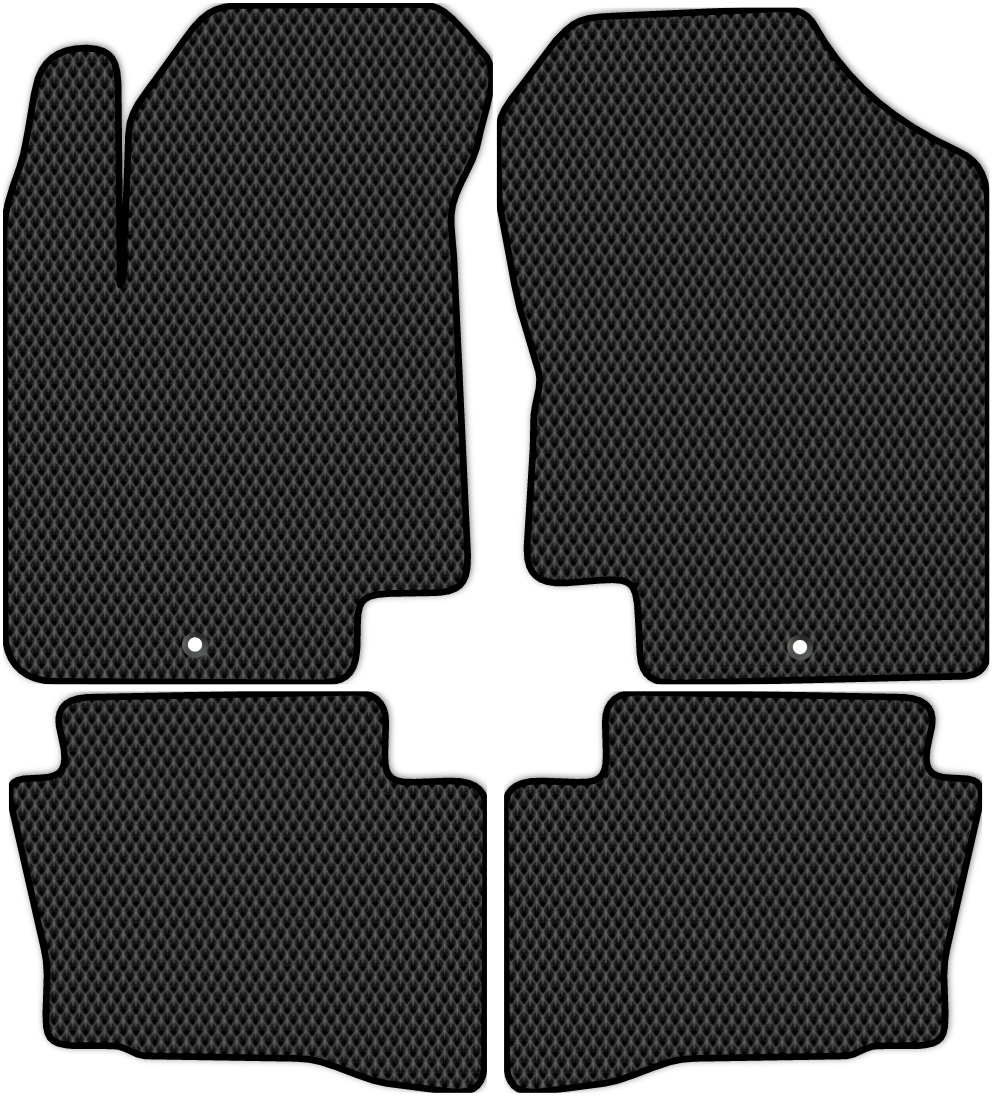 

Коврики ЭВА в салон для Hyundai i20 (PB) 2008 - 2012, 4 шт. черный, 2423-S4YL-H