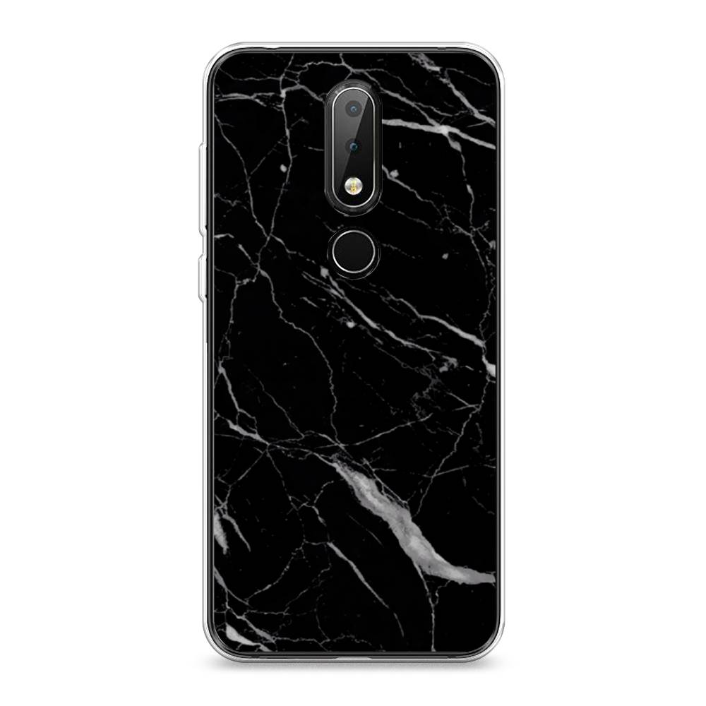 

Чехол Awog на Nokia X6 2018 / Нокиа X6 2018 "Черный минерал", 121450-3