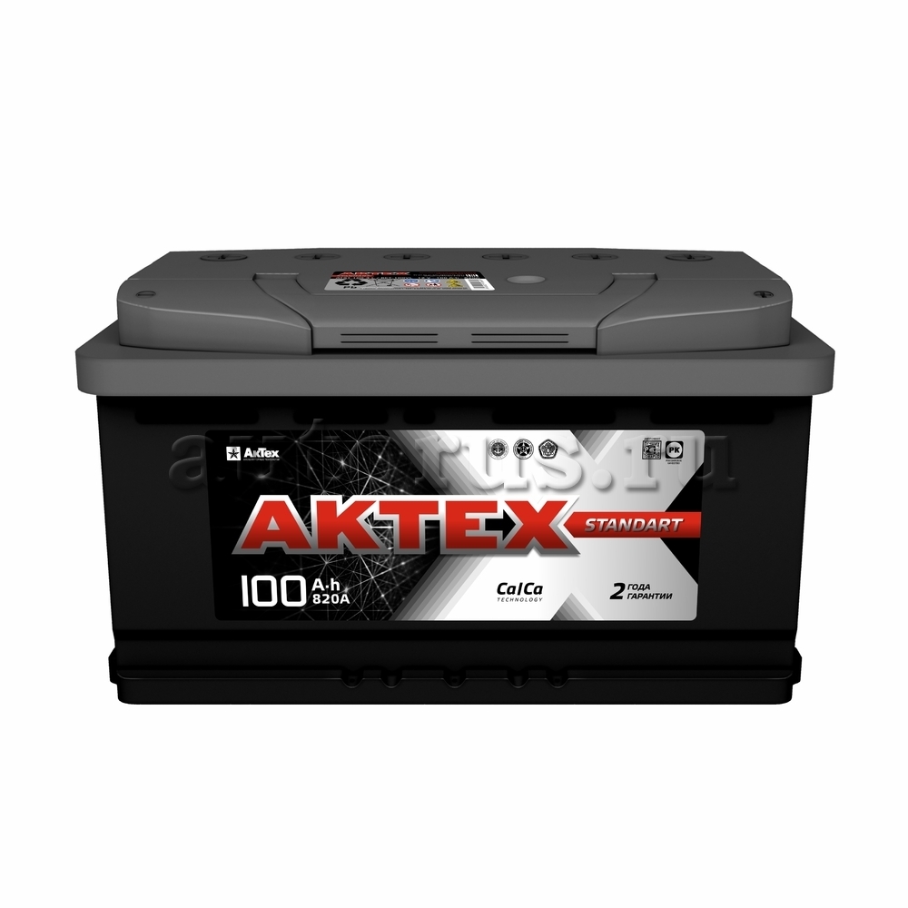 

Аккумулятор АКТЕХ 100 А/ч обратная R+ 352x175x190 EN820 А AKTEH ATST 100-3-R, ATST1003R