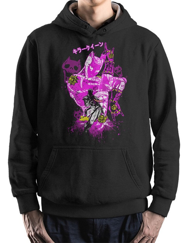 

Худи мужское Dream Shirts JoJo's Bizarre Adventure - Killer Queen черное 48 RU, JoJo's Bizarre Adventure - Killer Queen / Аниме ДжоДжо