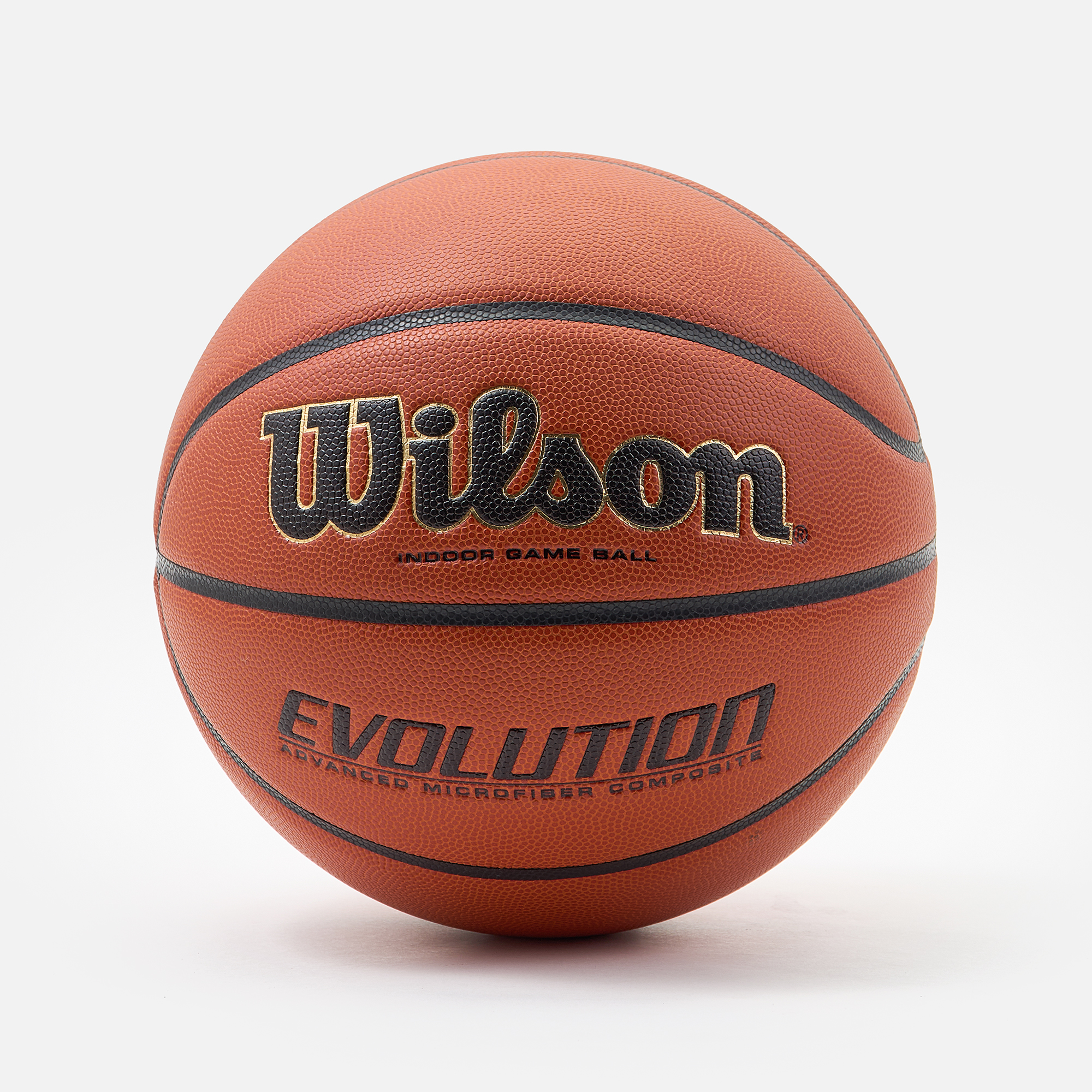 

Мяч баскетбольный Wilson Evolution Indoor, размер , WTB0516XBEMEA, Коричневый
