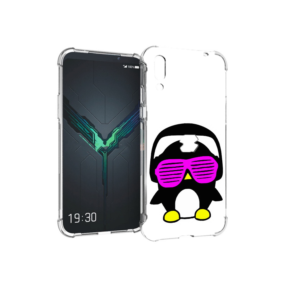 

Чехол MyPads Tocco для Xiaomi Black Shark 2 пингвин (PT144492.263.541), Прозрачный, Tocco