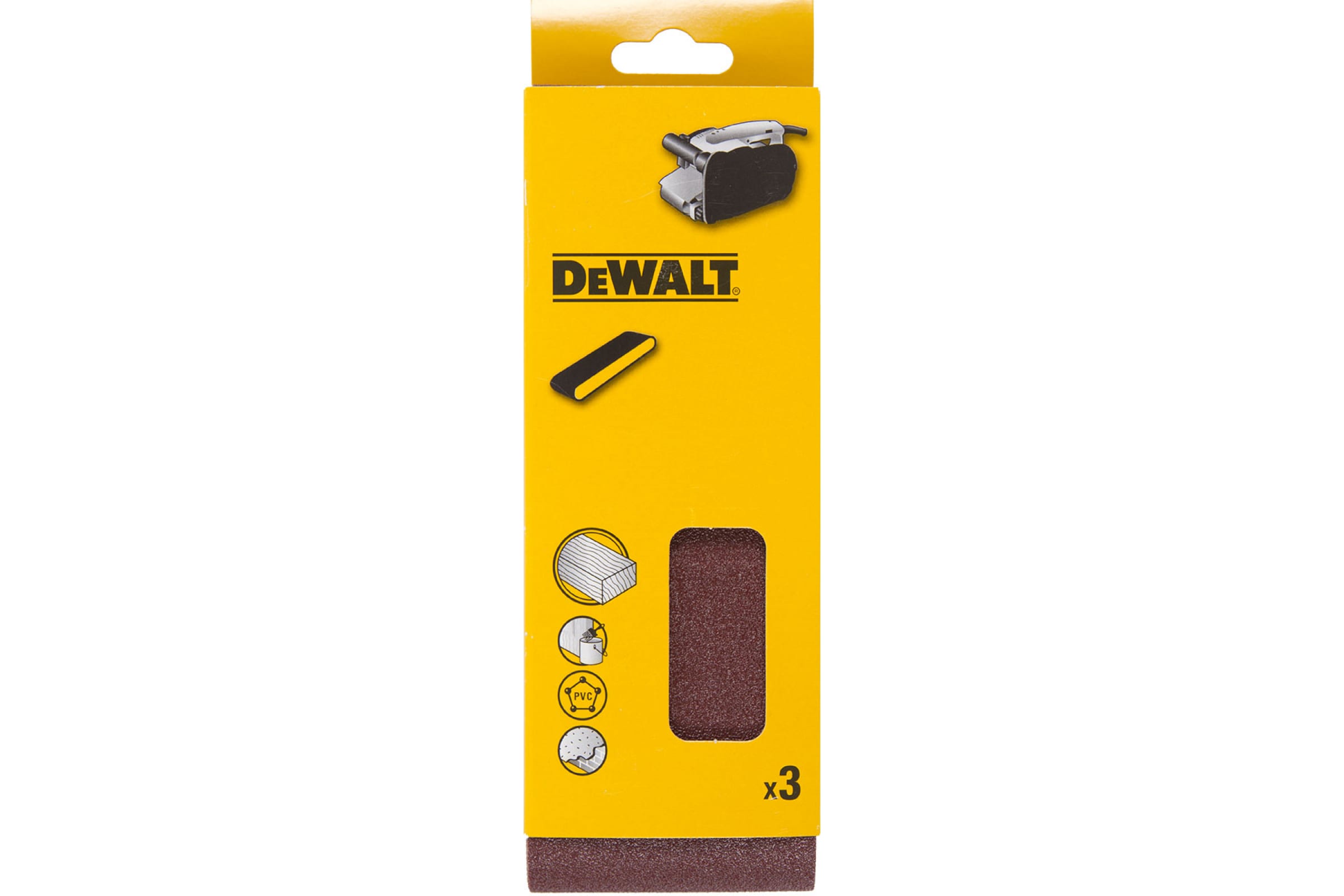 

DEWALT Шлифленты 64x356 мм, 60G, 3 шт DT3661